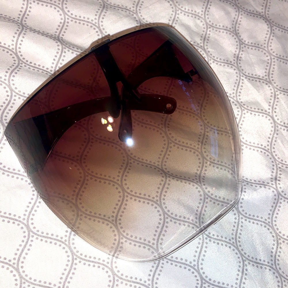 Acrylic Face Shields Brown FACE SHIELD-men…women - Picture 5 of 11